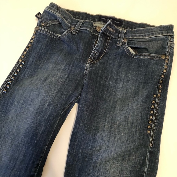 Vintage Rock & Republic Kassandra Studded Jeans - Picture 2 of 8
